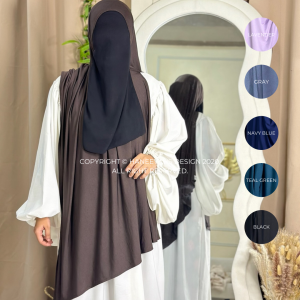 QAMARIYYAH SHAWL | Instant Shawl | Zero to Minimal Ironing | No Pins Needed